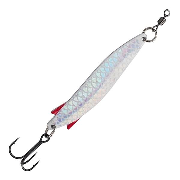 Блесна колеблющаяся Abu Garcia Toby 60g LF White Flash