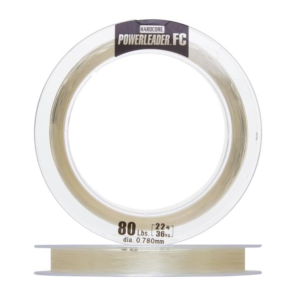 Флюорокарбон Duel Hardcore Powerleader FC Fluorocarbon 100% 50м Clear (0,780мм) 36kg