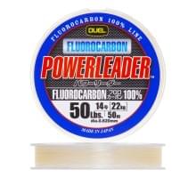 Флюорокарбон Duel Hardcore Powerleader FC Fluorocarbon 100% 50м Clear (0,620мм) 22kg