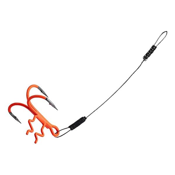 Оснастка стингер BKK Assit Spear Stinger HD-7X7 Wire (Pike - 14cm, 46.5kg, 0.9mm) (A-EU-1669) - 2/0#