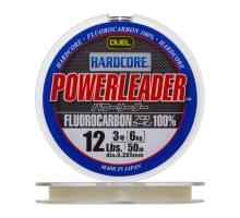 Флюорокарбон Duel Hardcore Powerleader FC Fluorocarbon 100% 50м Clear (0,285мм) 6kg