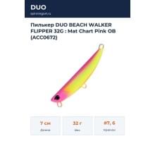 Пилькер DUO BEACH WALKER FLIPPER 32G : Mat Chart Pink OB (ACC0672)