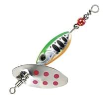 Блесна вращающаяся DUO SPEARHEAD RYUKI SPINNER 3.5G : Lime Chart Yamame (PJA4140)