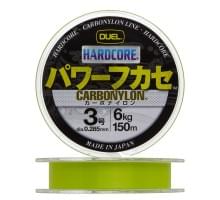 Леска монофильная Duel Carbonylon 150м Milky Green #3,0 (0,285мм) 6,0kg