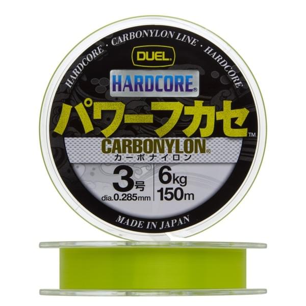 Леска монофильная Duel Carbonylon 150м Milky Green #3,0 (0,285мм) 6,0kg