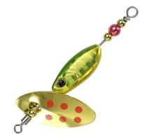 Блесна вращающаяся DUO SPEARHEAD RYUKI SPINNER 3.5G : Green Gold (PHA0055)