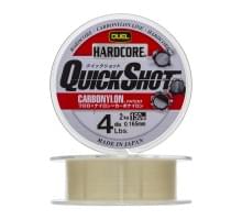 Леска монофильная Duel Quick Shot Carbonylon 150м Clear (0,165мм) 2kg