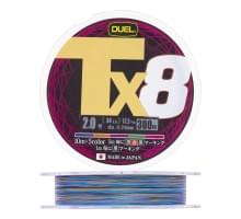 Плетеный шнур Duel PE Tx8 300m 5Color #2,0 (0,24мм) 17,2kg