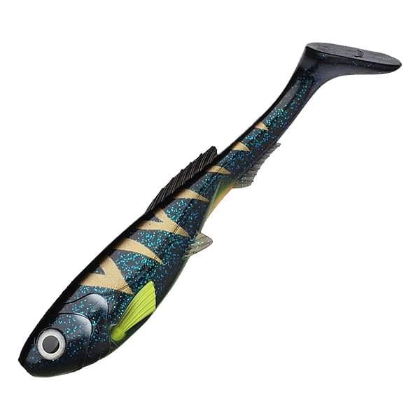 Приманка силиконовая Abu Garcia Beast Paddletail 21cm 4шт #Shadow Tiger