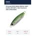 Пилькер DUO DRAG METAL CAST SLOW 40G (INT) : Real Mackerel (INT) (PNA0489)