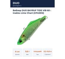 Воблер DUO BAYRUF TIDE VIB 60 : Inakko Lime Chart (CPA3512)