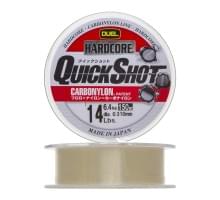 Леска монофильная Duel Quick Shot Carbonylon 150м Clear (0,310мм) 6,4kg