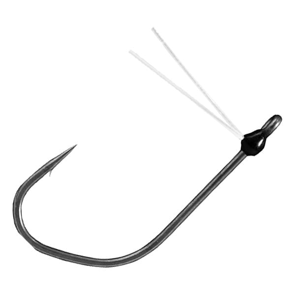 Крючок одинарный BKK Armorpoint-Weedless Wacky Neko (A-EW-8733) - 2# (5шт)