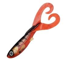 Приманка силиконовая Abu Garcia Beast Twintail 21cm 4шт #Red Tiger