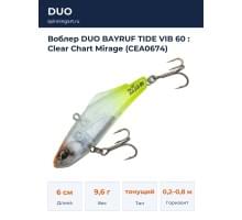 Воблер DUO BAYRUF TIDE VIB 60 : Clear Chart Mirage (CEA0674)