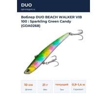 Воблер DUO BEACH WALKER VIB 100 : Sparkling Green Candy (GOA0268)