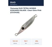 Пилькер DUO TETRA WORKS KOIKAKKO BLADE : Clear Glow Pink (CCC0420)