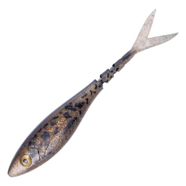 Приманка силиконовая Gator DeadBait 32см (1шт) #GlitterBurbot (766)