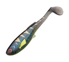 Приманка силиконовая Abu Garcia Beast Slim Paddle 21cm 4шт #Shadow Tiger
