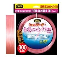 Флюорокарбон Duel Pink Fluorocarbon Fish Cannot See 30m 3Lbs 1.5kg (0.148mm)
