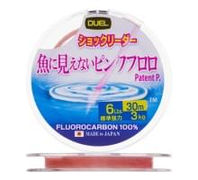 Флюорокарбон Duel Pink Fluorocarbon Fish Cannot See 30m 6Lbs 3kg (0.205mm)