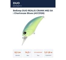 Воблер DUO REALIS CRANK M62 5A : Chartreuse Blues (ACC3126)