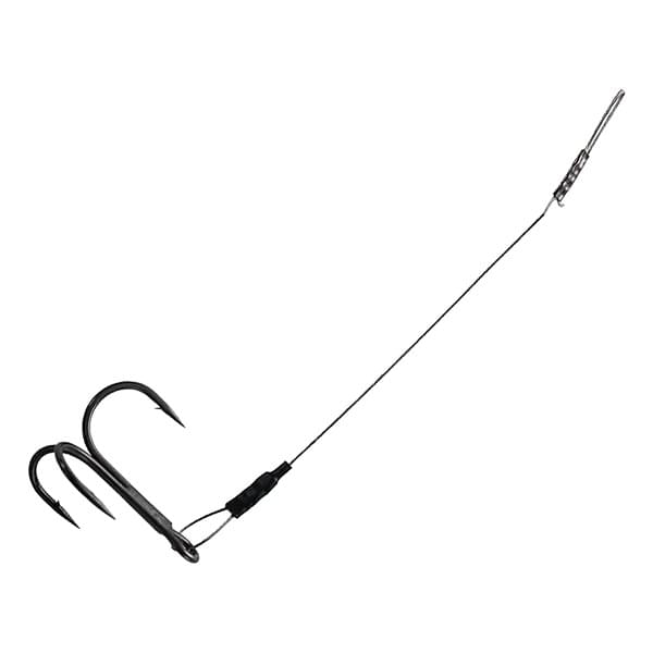 Оснастка стингер BKK Spear Stinger HD-7X7 Wire (Pike - 14cm, 46.5kg, 0.9mm) (A-EU-0673) - 2/0# (2шт)