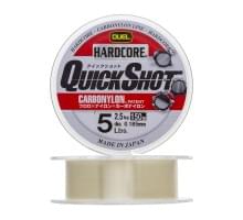 Леска монофильная Duel Quick Shot Carbonylon 150м Clear (0,185мм) 2,5kg