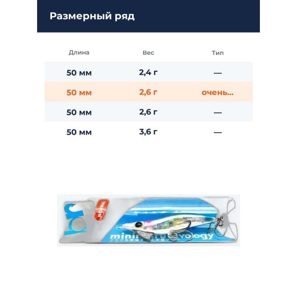 Воблер Breaden Minimaru Evology Normal 50mm 