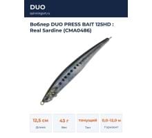 Воблер DUO PRESS BAIT 125HD : Real Sardine (CMA0486)