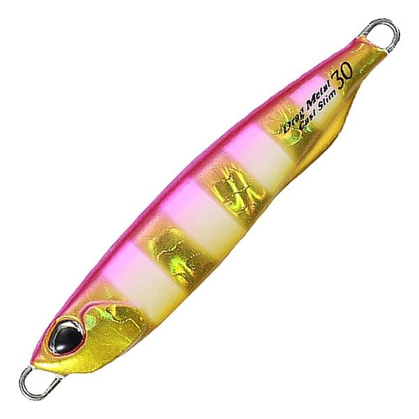 Пилькер DUO DRAG METAL CAST SLIM 30G : Pink Gold Zebra Glow (PJA0045)