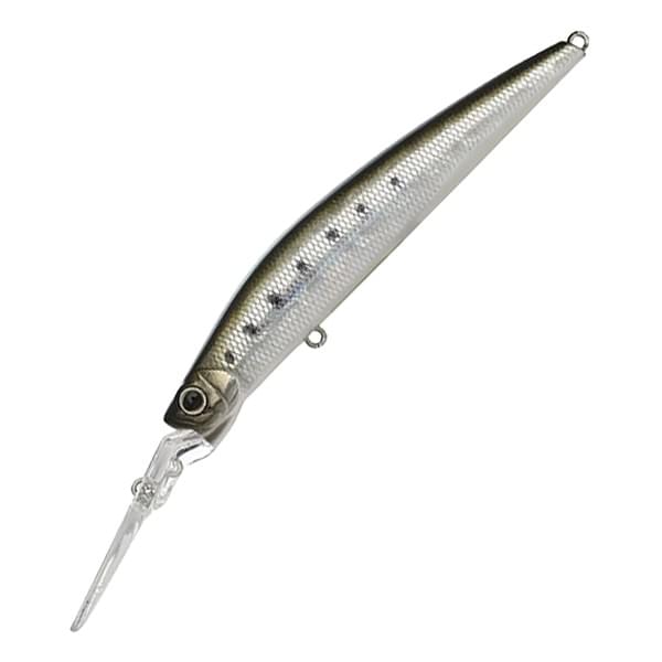 Воблер DUO HACKER SLAVER CRANKING MINNOW 105SP SW : Sardine Noir (ADA0037)