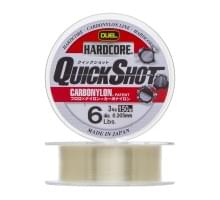 Леска монофильная Duel Quick Shot Carbonylon 150м Clear (0,205мм) 3,0kg