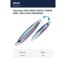 Пилькер DUO DRAG METAL FORCE 100G : Blue Pink (PBA0520)