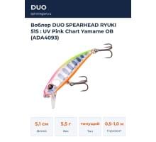 Воблер DUO SPEARHEAD RYUKI 51S : UV Pink Chart Yamame OB (ADA4093)