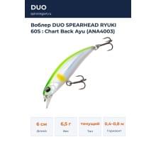 Воблер DUO SPEARHEAD RYUKI 60S : Chart Back Ayu (ANA4003)