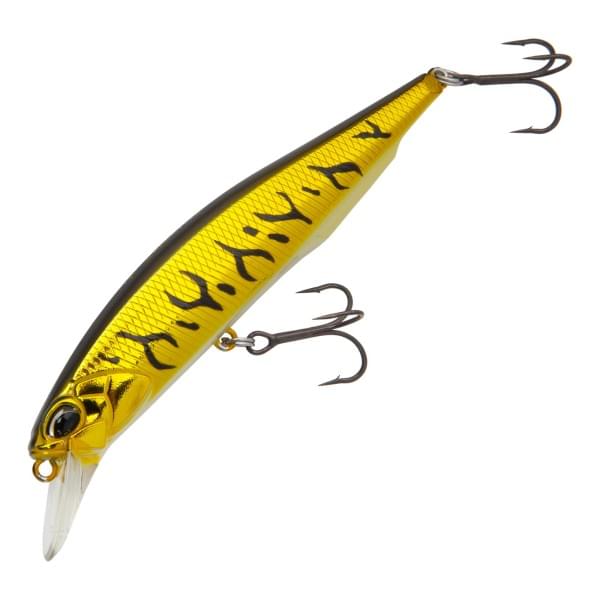 Воблер DUO REALIS JERKBAIT 85F : Gunmetal M Gold Tiger (ASAZ399)