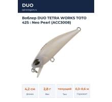 Воблер DUO TETRA WORKS TOTO 42S : Neo Pearl (ACC3008)