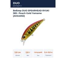Воблер DUO SPEARHEAD RYUKI 38S : Peach Gold Yamame (AHA4052)