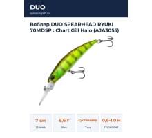 Воблер DUO SPEARHEAD RYUKI 70MDSP : Chart Gill Halo (AJA3055)