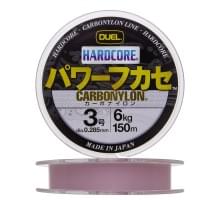 Леска монофильная Duel Hardcore Carbonylon 150м Milky Pink #3,0 (0,285мм) 6,0kg