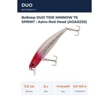 Воблер DUO TIDE MINNOW 75 SPRINT : Astro Red Head (AOA0220)
