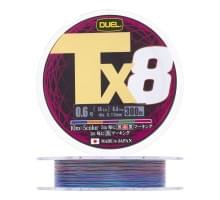 Плетеный шнур Duel PE Tx8 300m 5Color #0,6 (0,13мм) 6,4kg