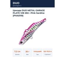 Цикада DUO METAL GARAGE PLATE VIB 26G : Pink Sardine (PHA0119)