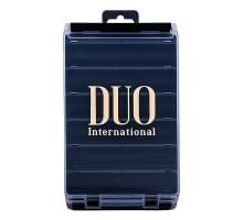 Коробка пластиковая DUO REVERS LURE CASE 120 : Pearl Black/Gold Logo