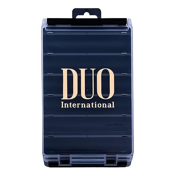 Коробка пластиковая DUO REVERS LURE CASE 120 : Pearl Black/Gold Logo