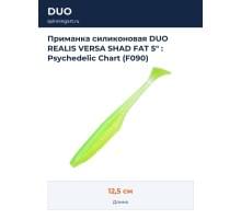Приманка силиконовая DUO REALIS VERSA SHAD FAT 5" : Psychedelic Chart (F090)