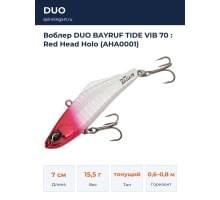 Воблер DUO BAYRUF TIDE VIB 70 : Red Head Holo (AHA0001)