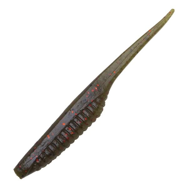 Приманка силиконовая DUO REALIS VERSA PINTAIL 5" : Green Pumpkin Red Flake (F018)
