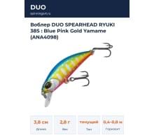 Воблер DUO SPEARHEAD RYUKI 38S : Blue Pink Gold Yamame (ANA4098)
